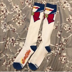 Sailor Moon knee high socks
